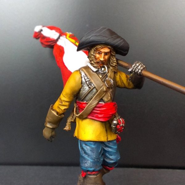 Солдат знаменосец - Гражданской войны в Англии.