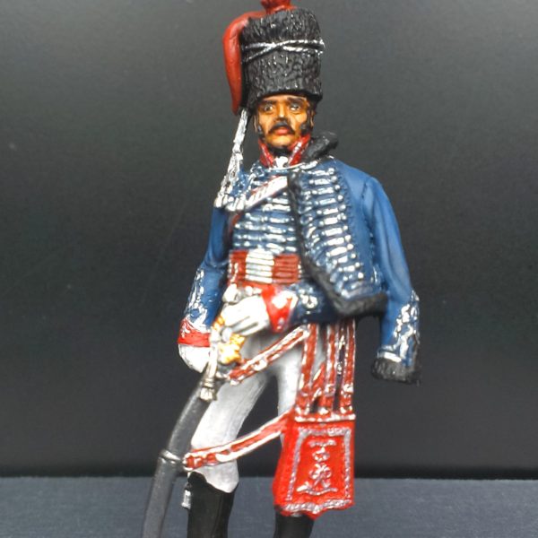 Офицер 15-го лёгкого драгунского (гусарского) полка Короля. Великобритания, 1808-13 гг.