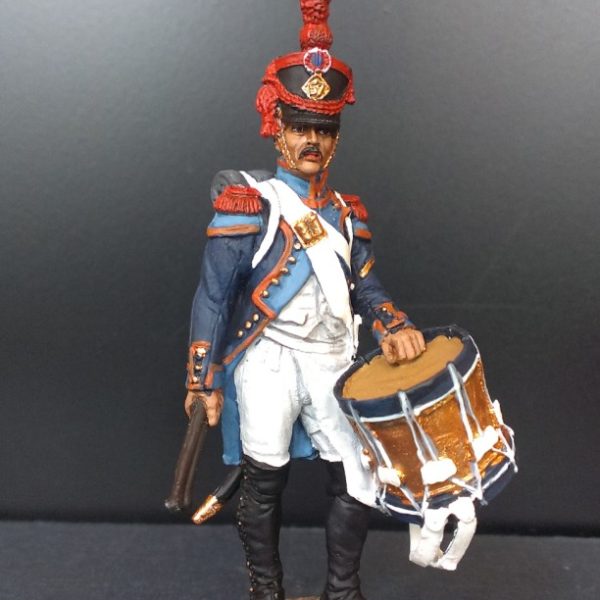 Барабанщик гренадерской роты 57-го линейного полка. Франция, 1809-12 гг.
