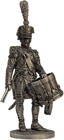 Барабанщик гренадерской роты 57-го линейного полка. Франция, 1809-12 гг.