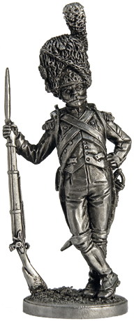 Рядовой полка пеших гренадер Имп. Гвардии. Франция, 1804-15 гг.