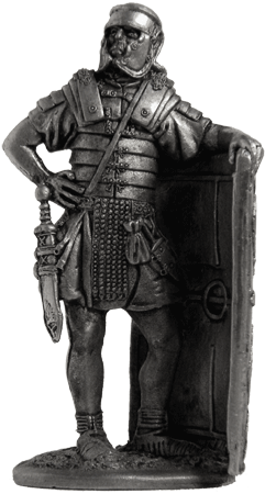 Легионер, II легион Августа. Рим, 1 век н.э.