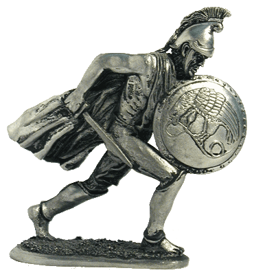 Македонский гоплит, 4 век до н.э.