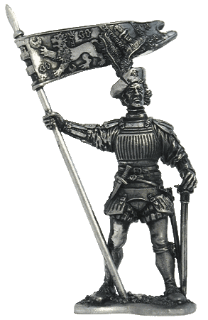 Капитан армии Генриха VIII. Англия, 1513 год