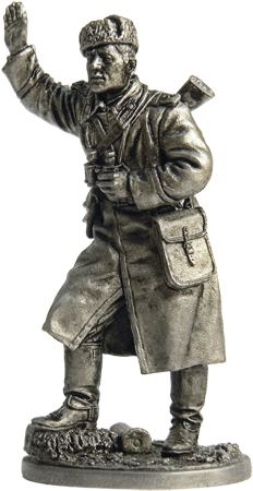 Старший сержант - артиллерист, командир орудия, 1943-45 гг. СССР