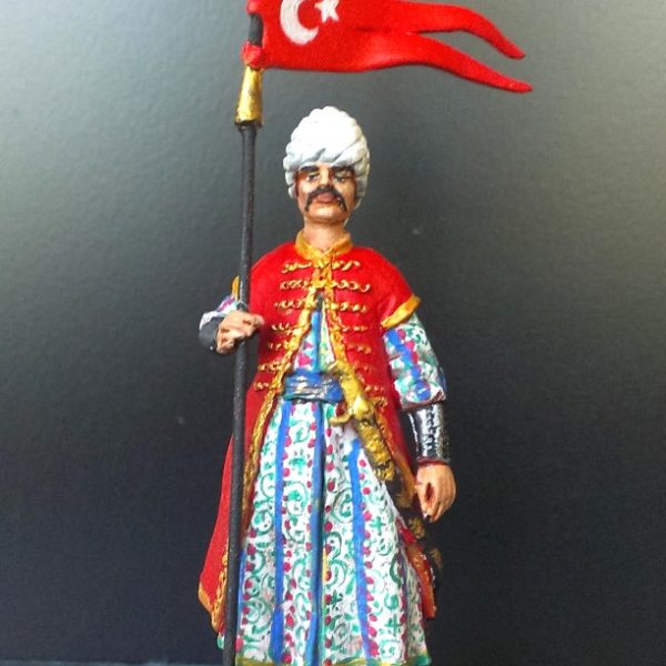 Знаменосец Османской империи.