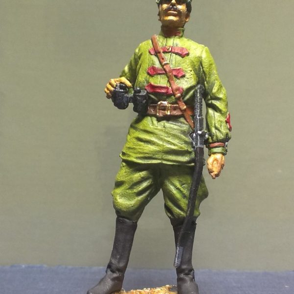 Командир артиллерийского расчета, 1919 год.