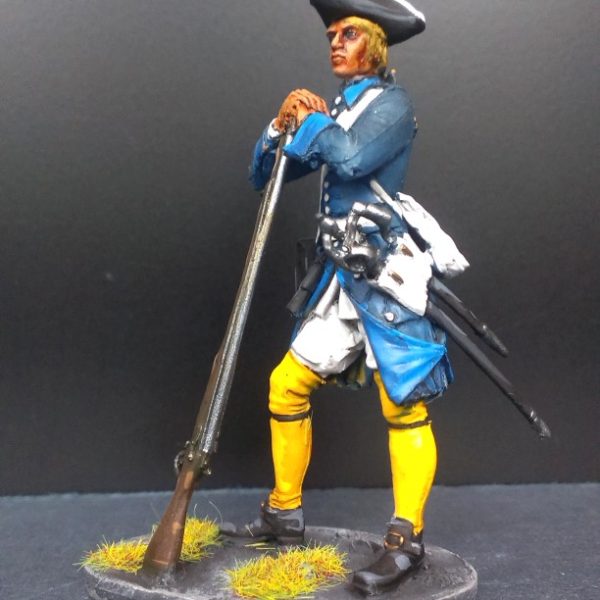 Шведский мушкетер пехотных полка, 1708-21