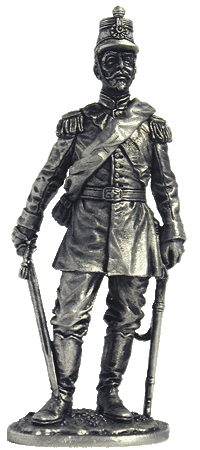Офицер линейной пехоты. Италия, 1849 год