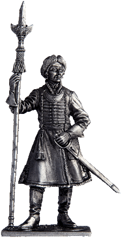 Обер-офицер Преображенского полка, 1698-1702 гг. Россия