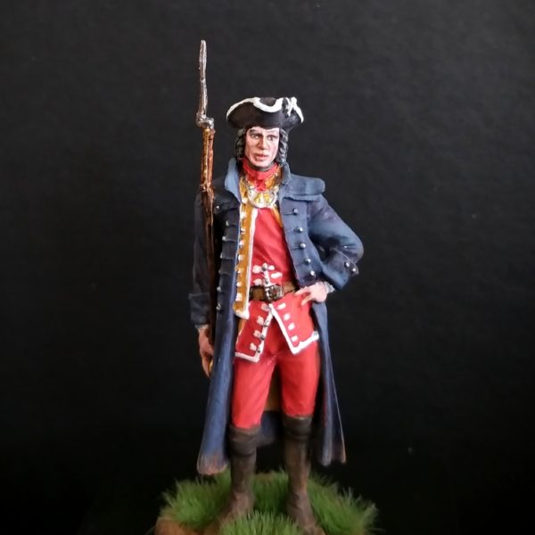 Английский офицер. Сражение при Каллодене, 1746 год.