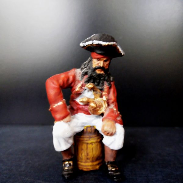 Пират Эдвард Тич "Черная борода" XVIII век
